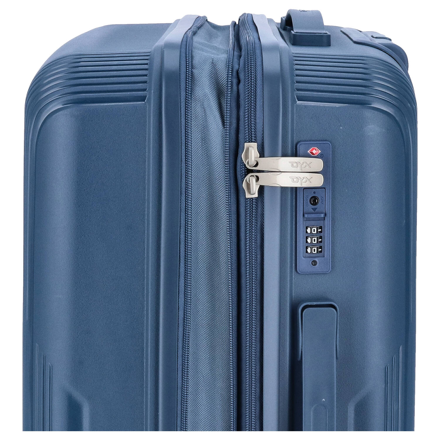 DYX 4 Rollen Koffer M 67 cm Palermo blau Abbildung 6
