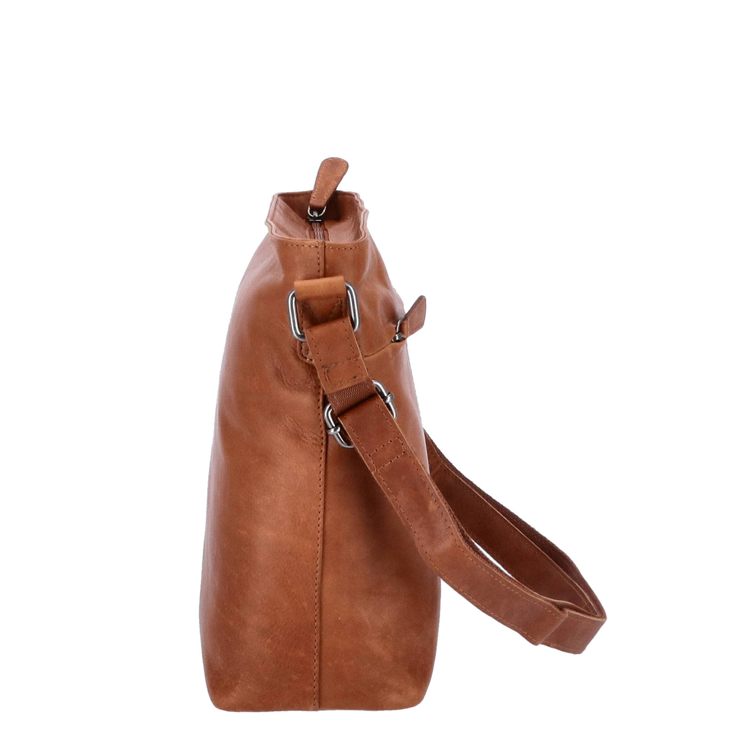The Skandinavian Brand Leder Umhängetasche - Cognac Abbildung 3