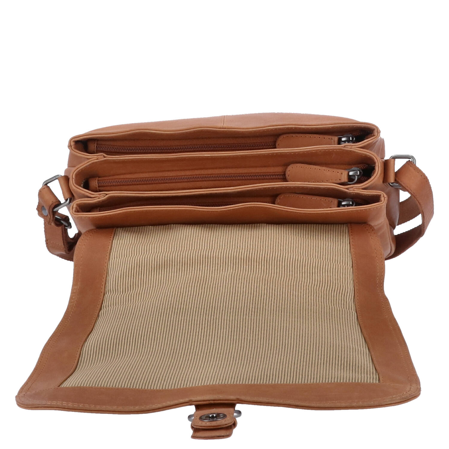 The Skandinavian Brand Leder Umhängetasche  Cognac Abbildung 7