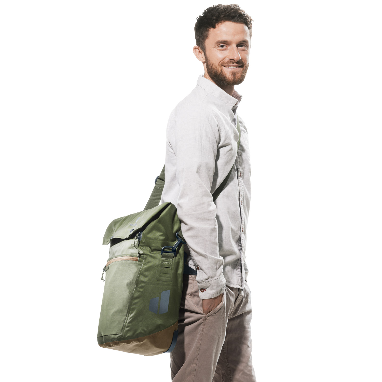 Deuter Fahrrad-/Gepäcktasche Mainhattan 17+10 khaki-clay Abbildung 7