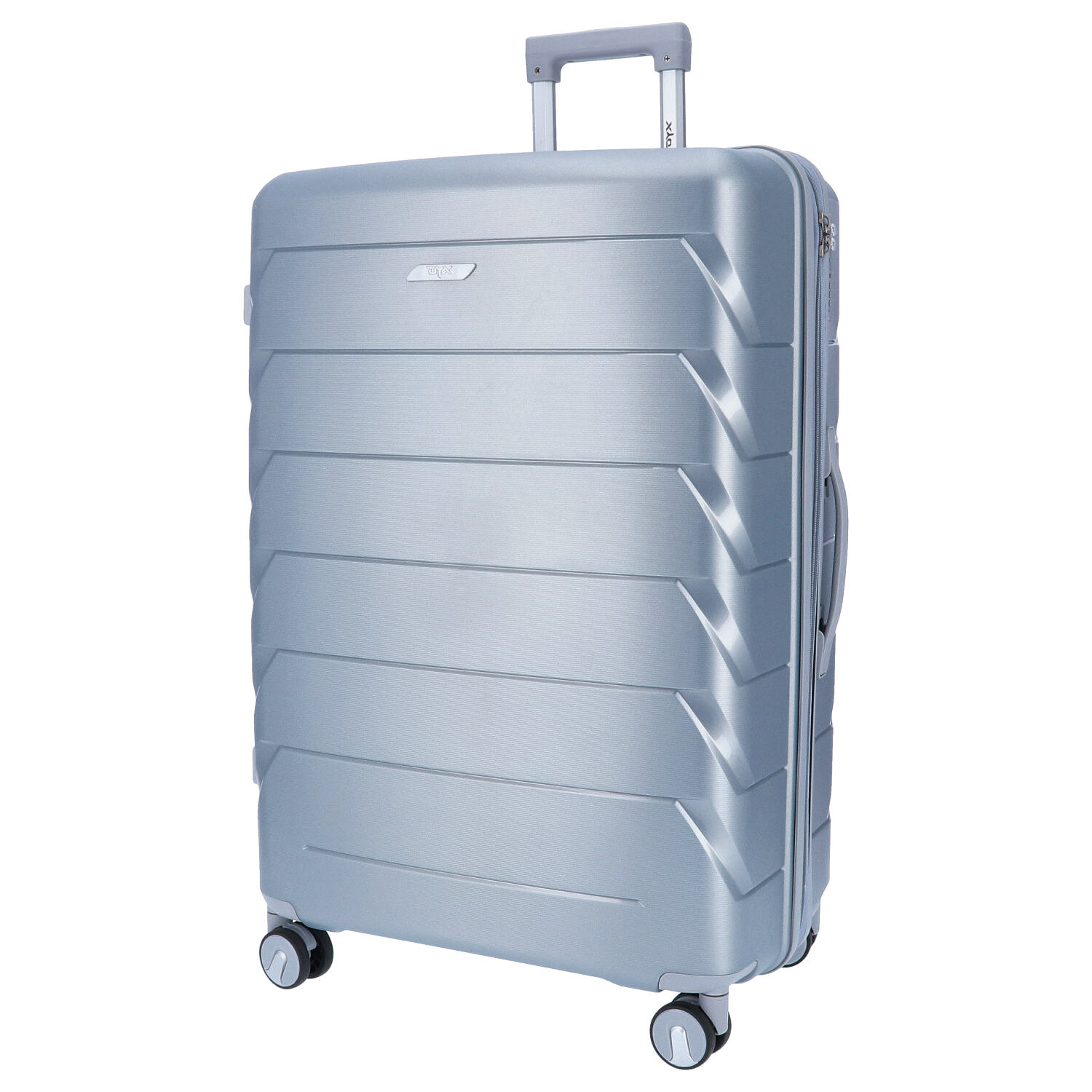 DYX 4 Rollen Trolley L 75 cm Washington silber Abbildung 1