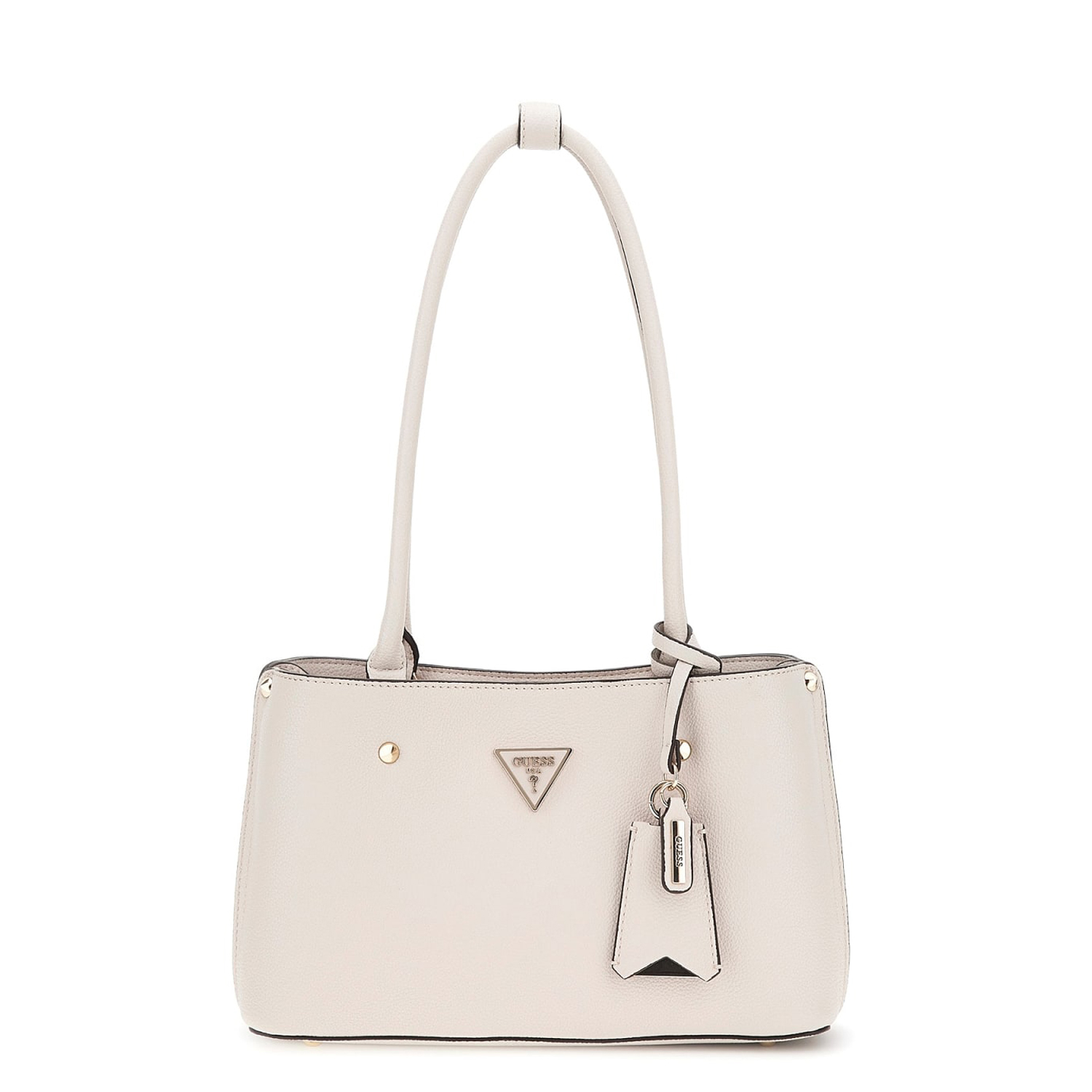 GUESS Damen Schultertasche Meridian II Ivory
