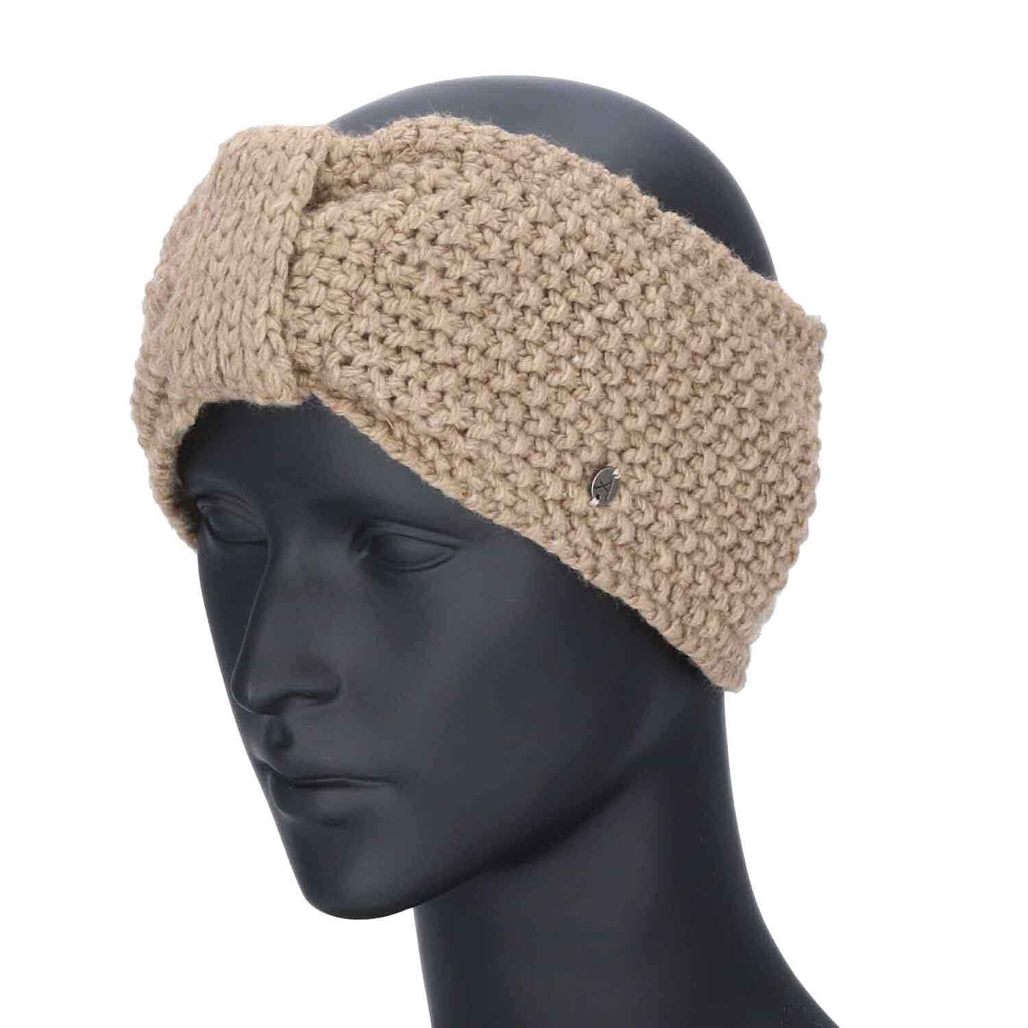 Antonio Strick Stirnband  Taupe Abbildung 2