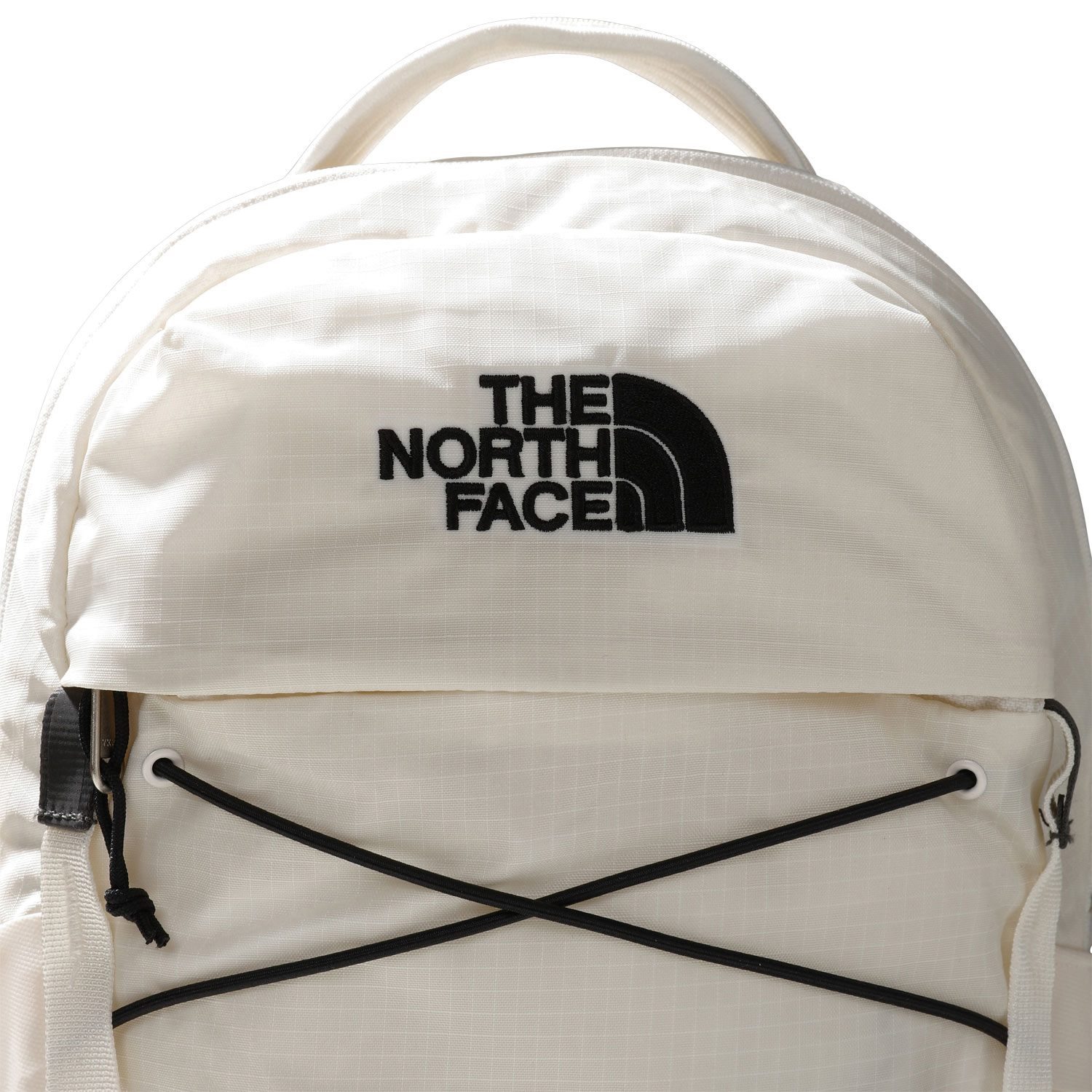 White and rose gold north face backpack outlet