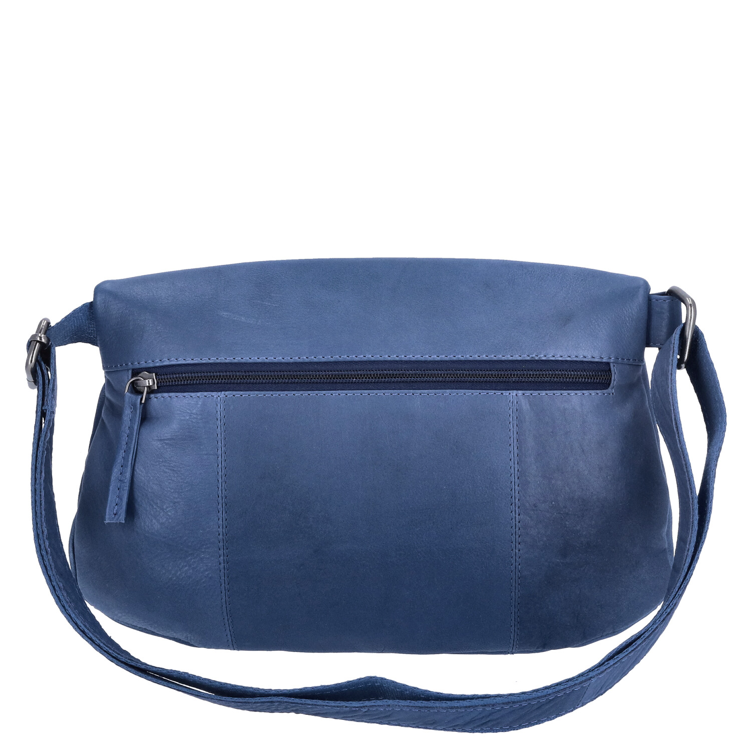 The Skandinavian Brand Leder Crossbody Bag - Blue Abbildung 2