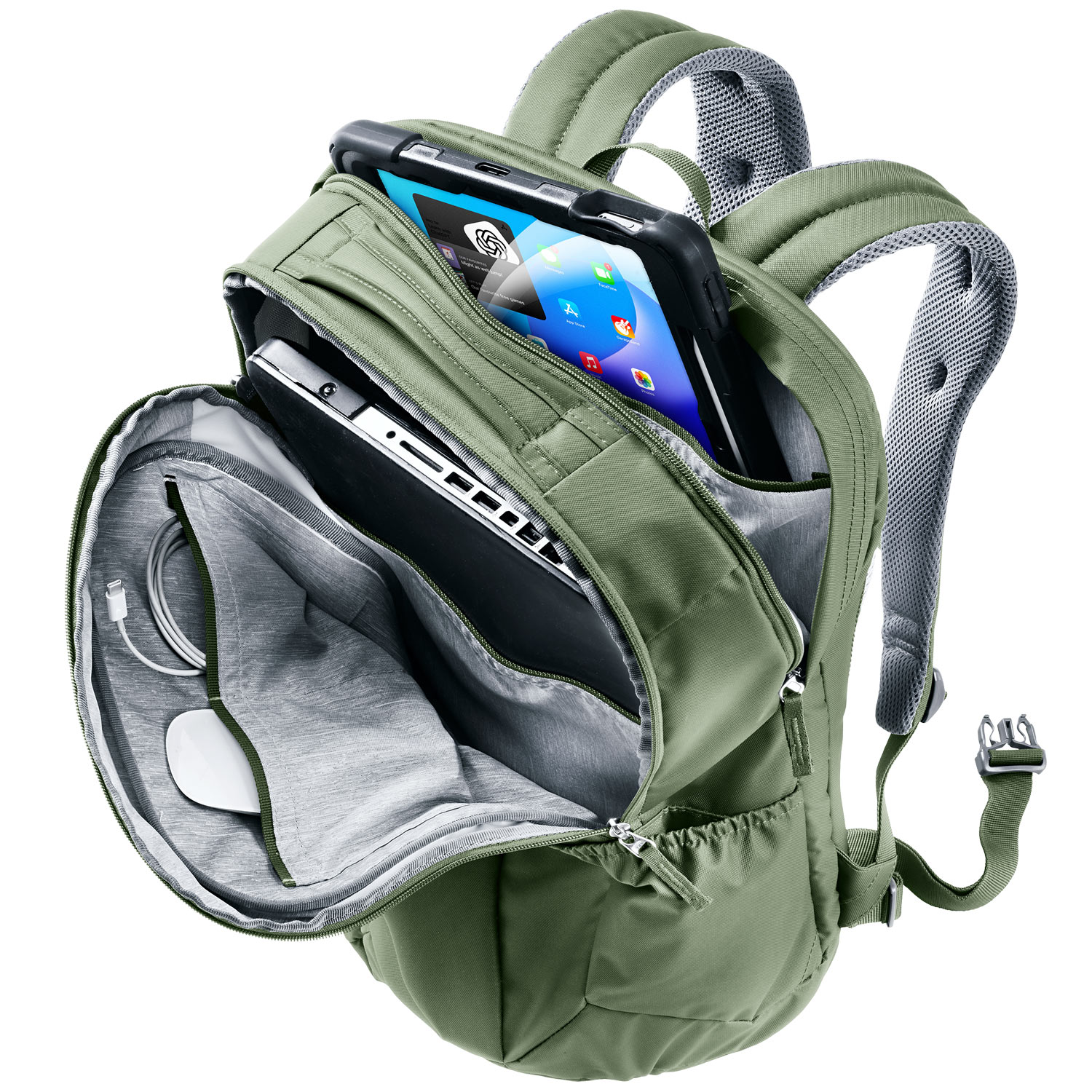 Deuter Rucksack Giga LTD khaki Abbildung 3
