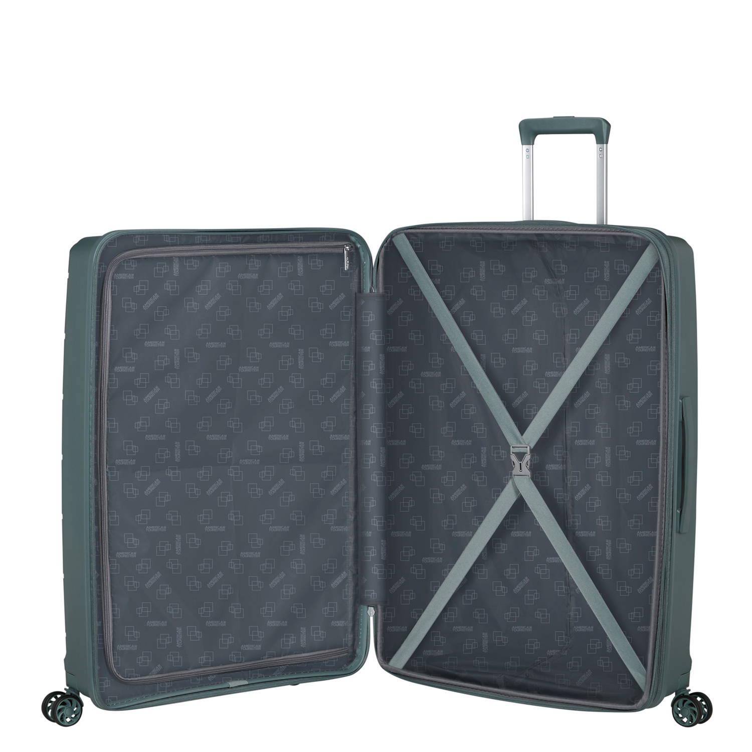 American Tourister 4-Rad Trolley 66cm TSA CM SUMMER POP dark forest Abbildung 7