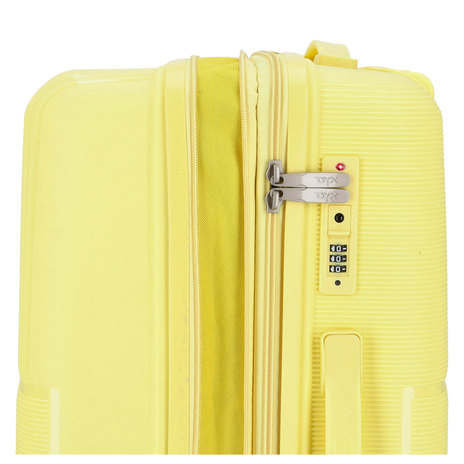 DYX 4 Rollen Trolley 4er Set S/M/L/Beauty Case Rom gelb Abbildung 7