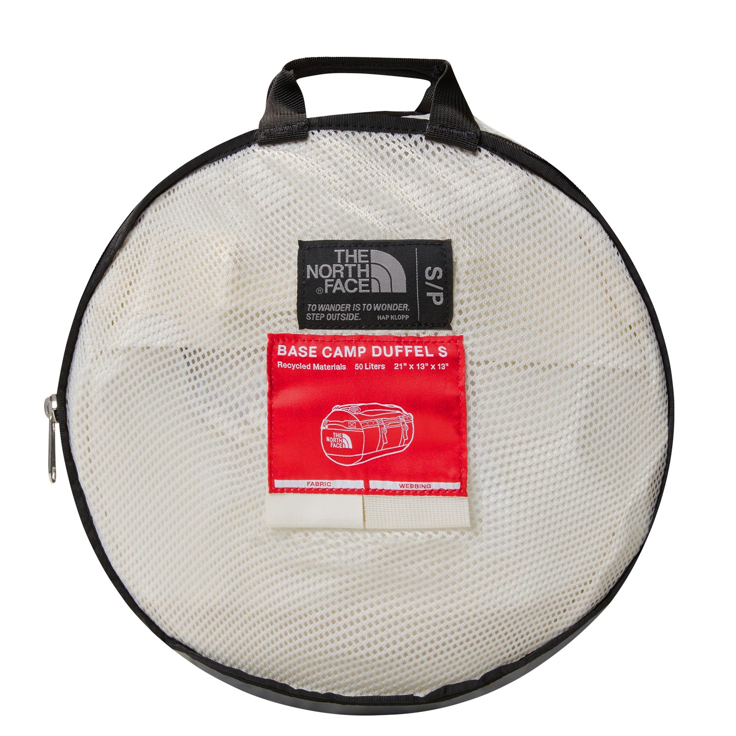 The North Face Reisetasche/Rucksack Base Camp Duffel S White Dune-TNF White Abbildung 4 The North Face Reisetasche/Rucksack Base Camp Duffel S White Dune-TNF White Abbildung 4