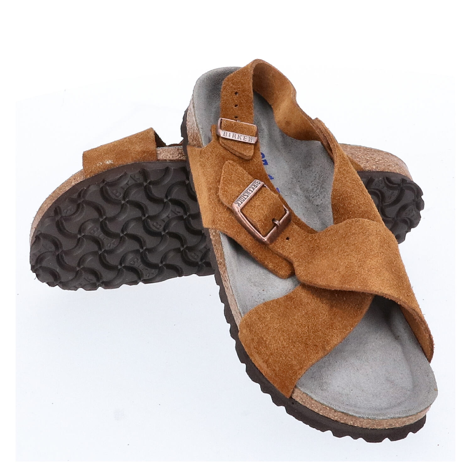 Birkenstock Sandalen Größe 37 Tulum SFB Mink   Abbildung 1