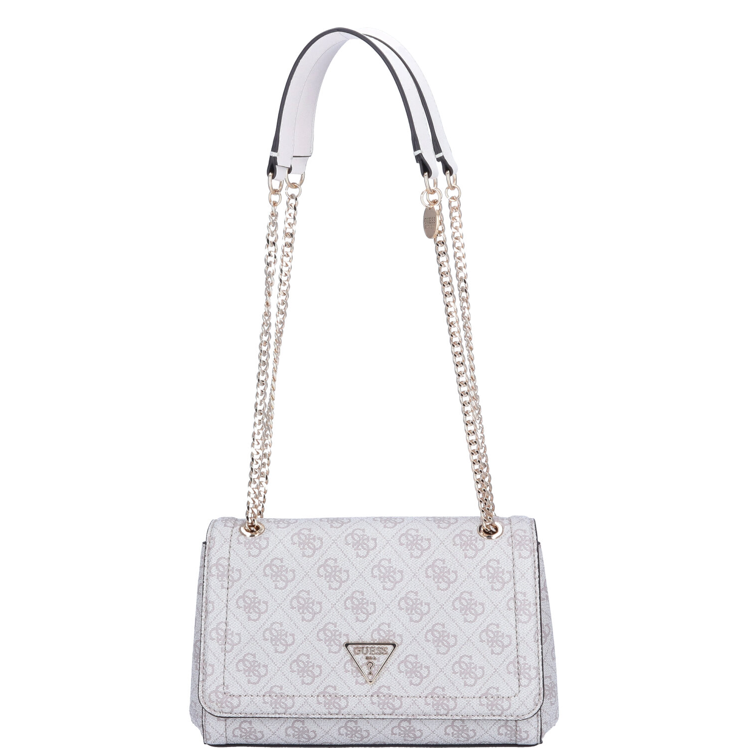 GUESS Damen Schultertasche Noelle Dove Logo Abbildung 4