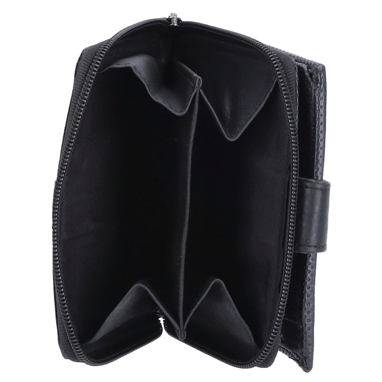 The Skandinavian Brand Damen Leder Geldbörse mittel - Black Abbildung 6