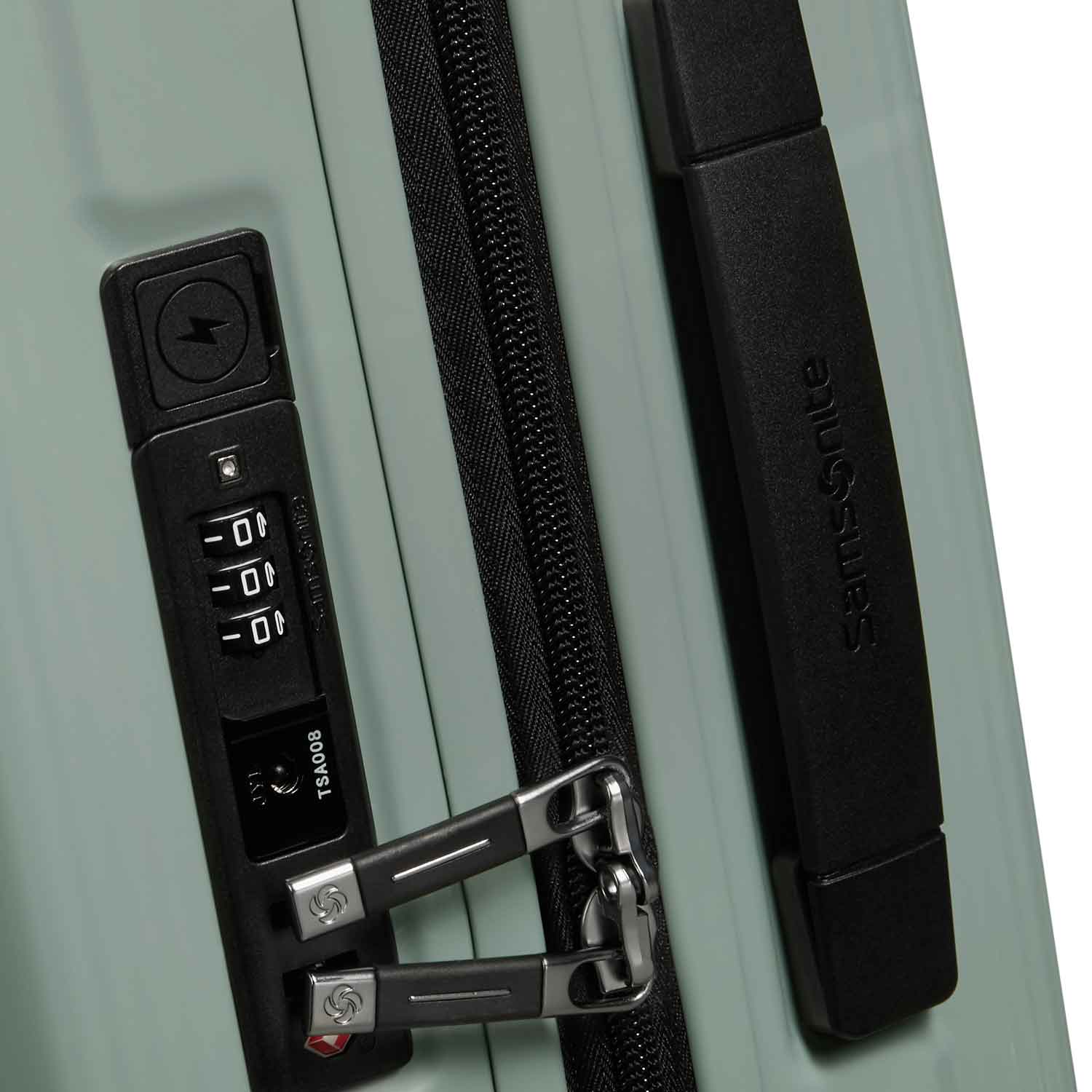 Samsonite 4-Rad Trolley 55cm erw. Nuon Metallic-Mineral-Green Abbildung 5 Samsonite 4-Rad Trolley 55cm erw. Nuon Metallic-Mineral-Green Abbildung 5