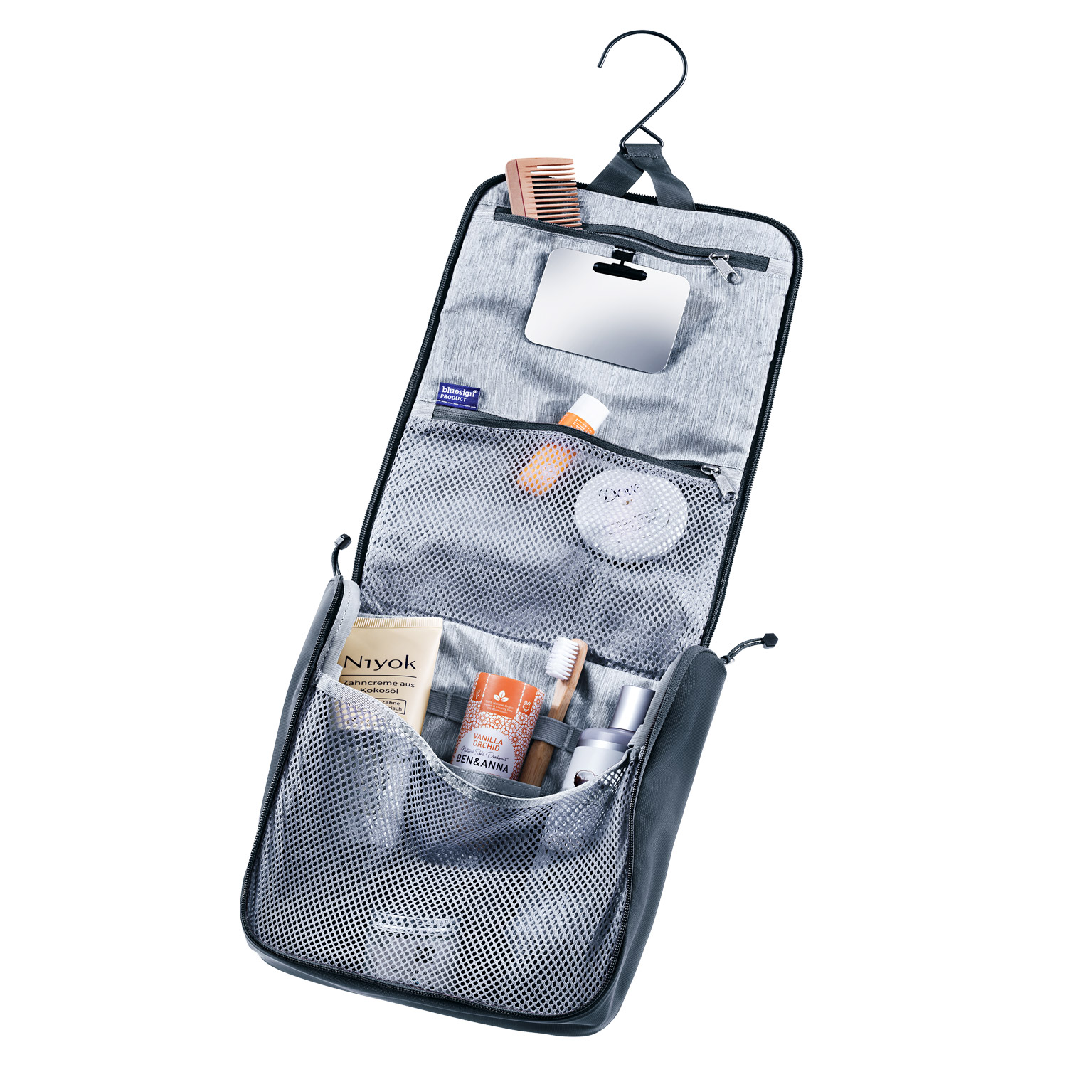 Deuter Reise Waschtasche Wash Center II Black Abbildung 2