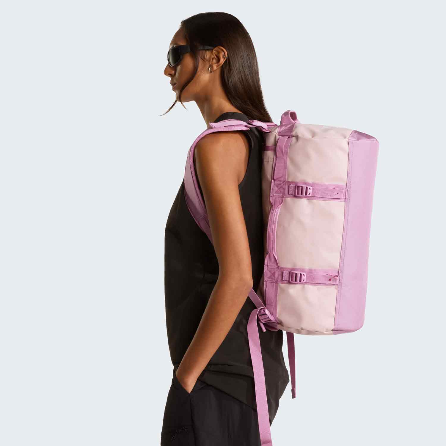 The North Face Reisetasche/Rucksack Base Camp Duffel XS Metal Pink/Hushed Laven Abbildung 6