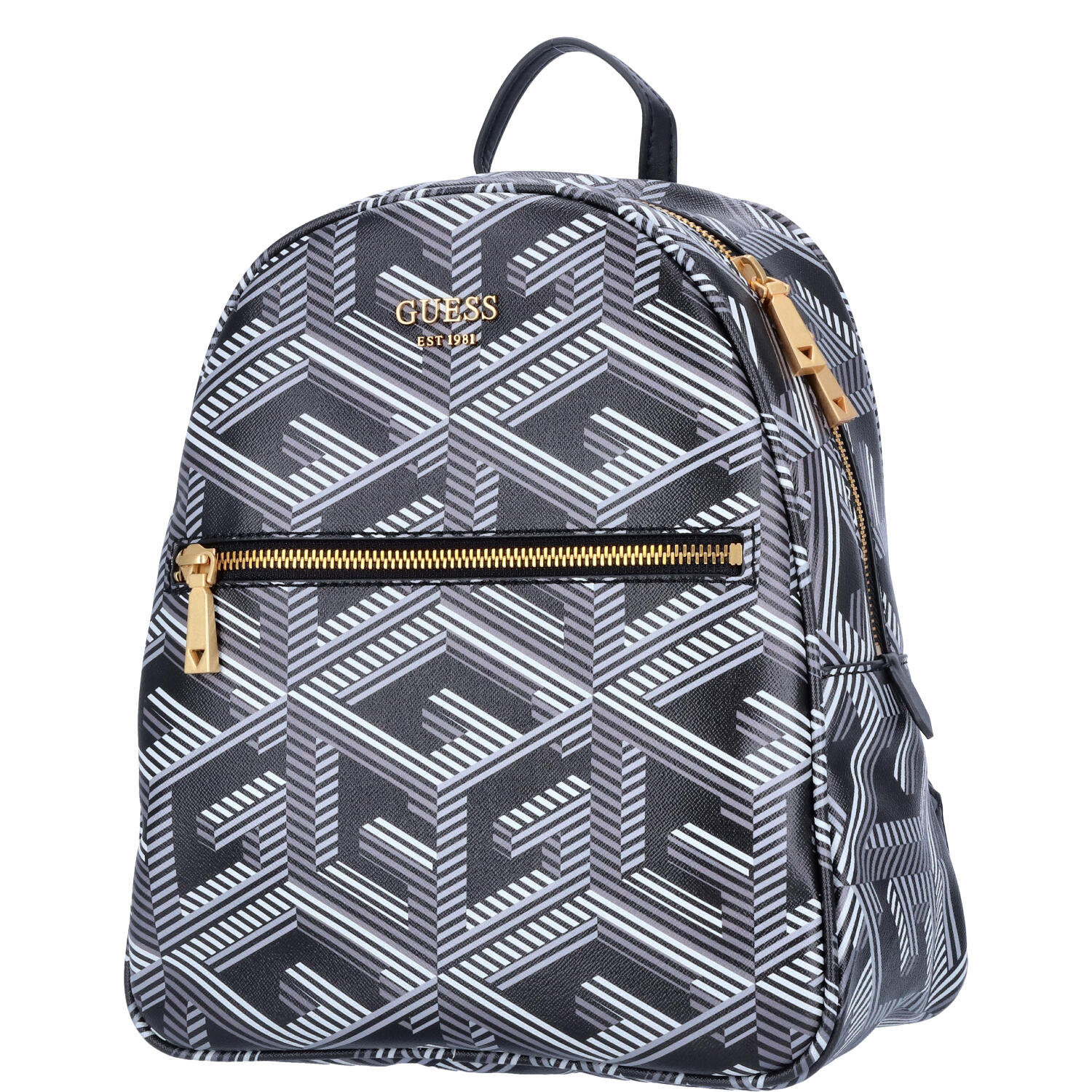 GUESS Damen Rucksack Vikky Black Logo