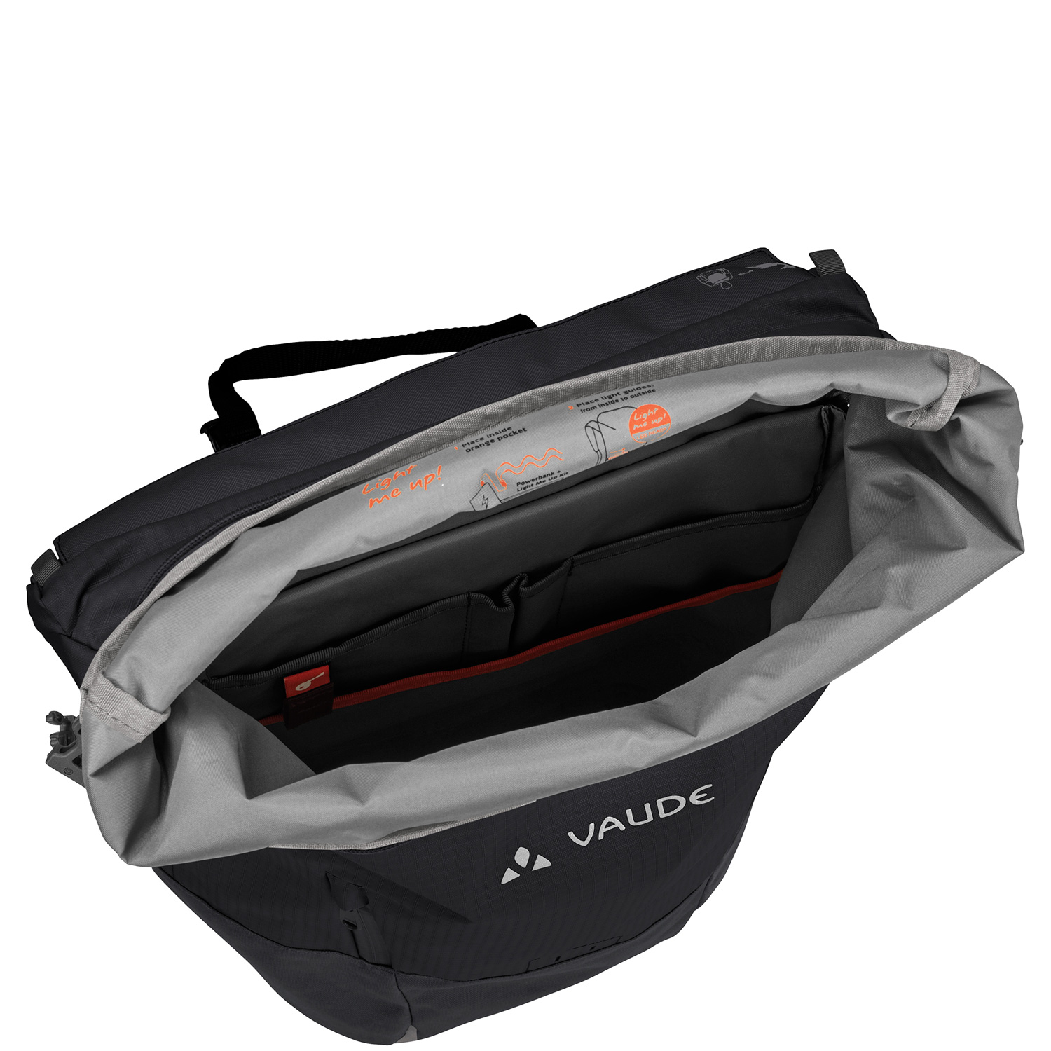 Vaude Fahrradtasche/Rucksack CityGo Bike 23 II Black Abbildung 5