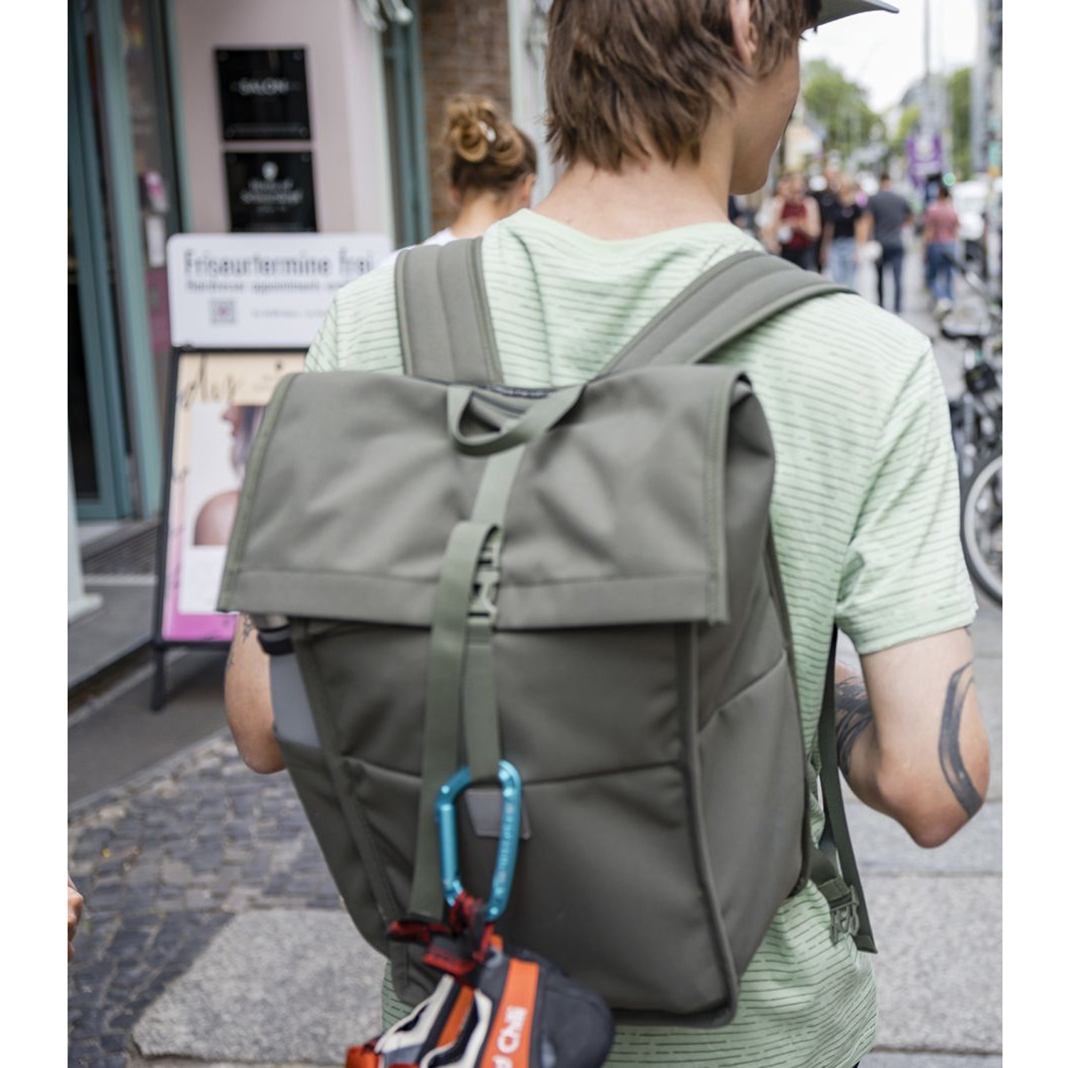 Vaude Freizeit Rucksack Coreway Rolltop 20 Brick Abbildung 7
