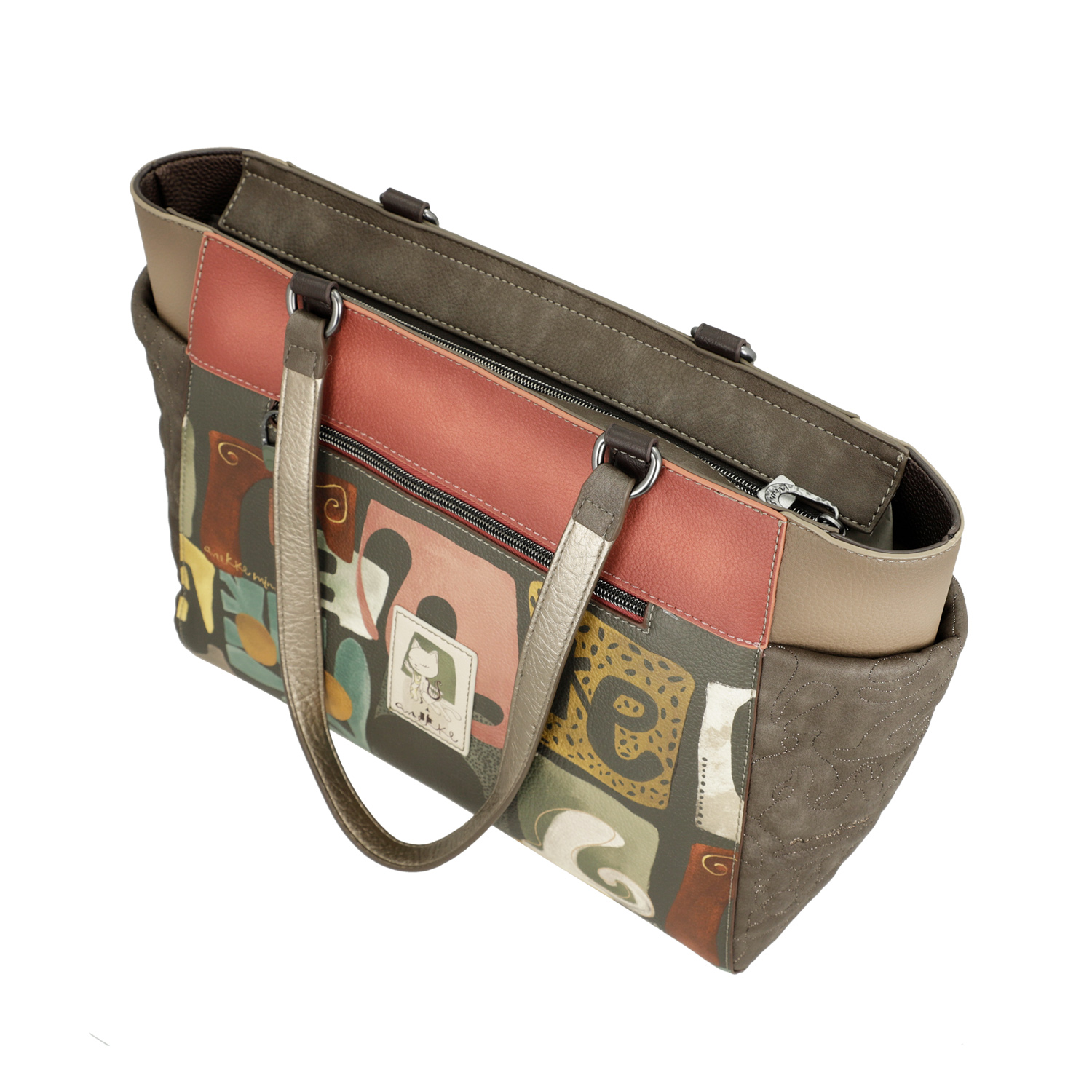 Anekke Damen Schultertasche Bolso De Hombro multicolour Abbildung 6