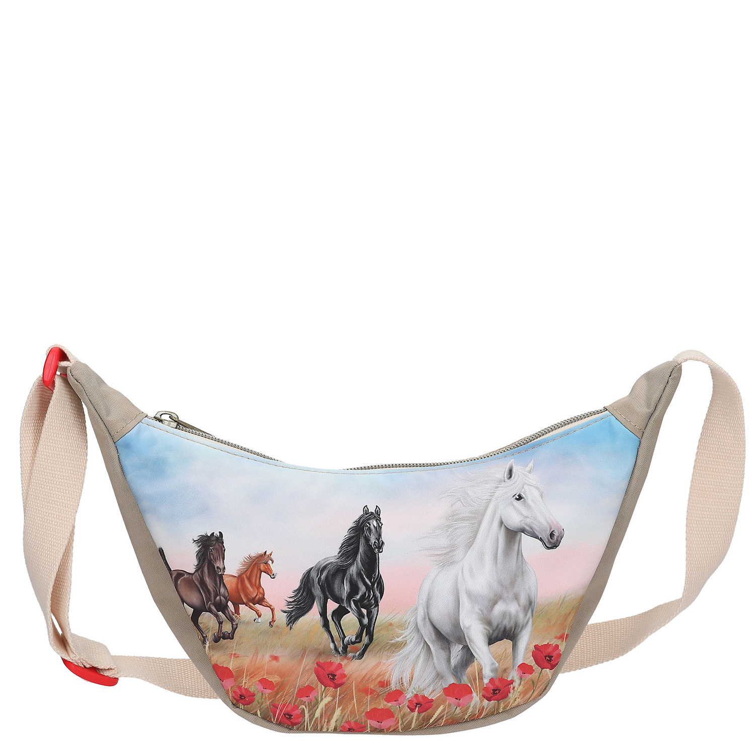 Depesche Halbmond Umhängetasche Miss Melody POPPY SAND 