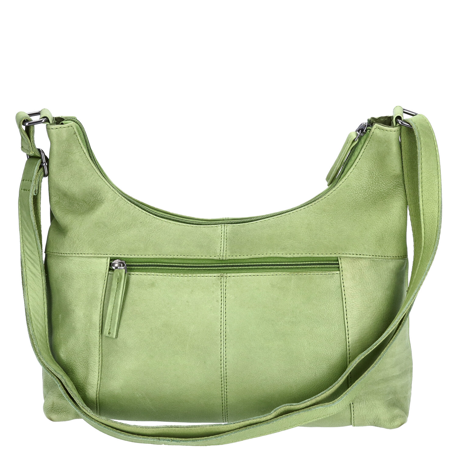 The Skandinavian Brand Leder Umhängetasche  Green Abbildung 2