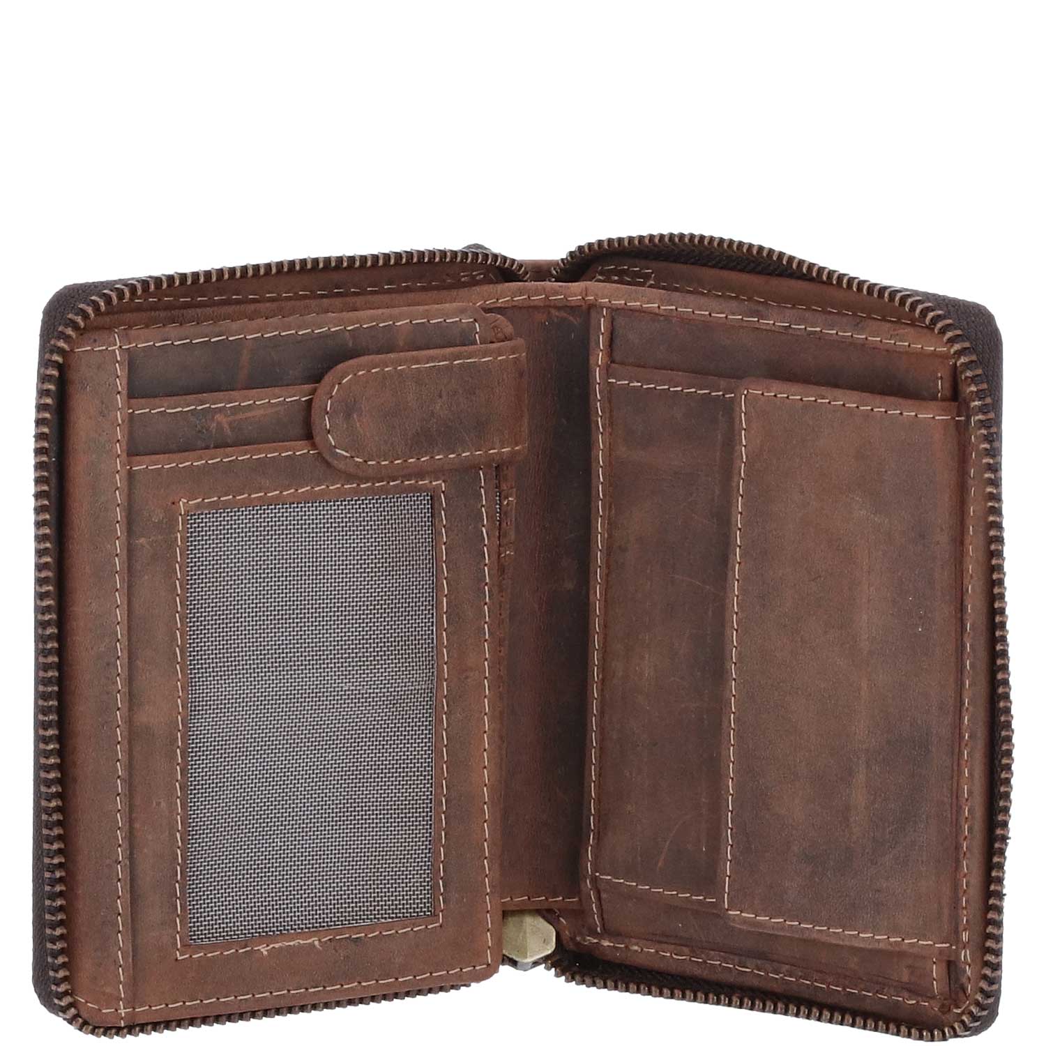 The Skandinavian Brand RFID Wallet Hunter Leather  tan Abbildung 4 The Skandinavian Brand RFID Wallet Hunter Leather  tan Abbildung 4