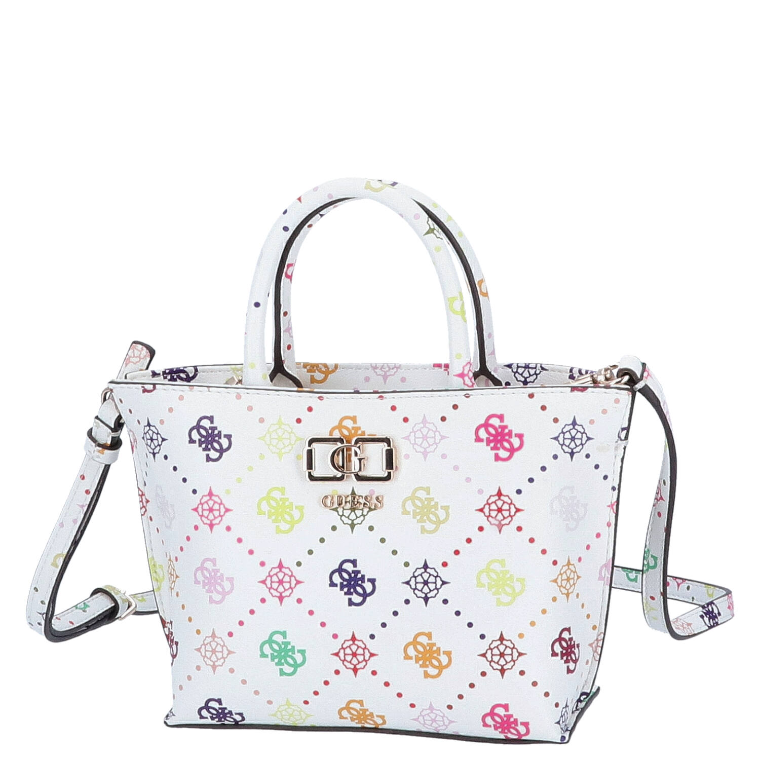 GUESS Umhängetasche Emelie Logo multi Logo Abbildung 1