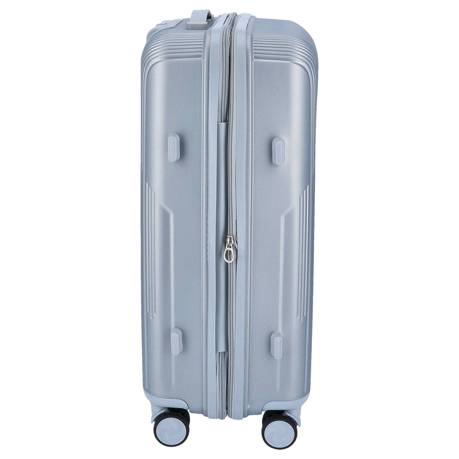 DYX 4 Rollen Koffer M 67 cm Palermo silber Abbildung 4