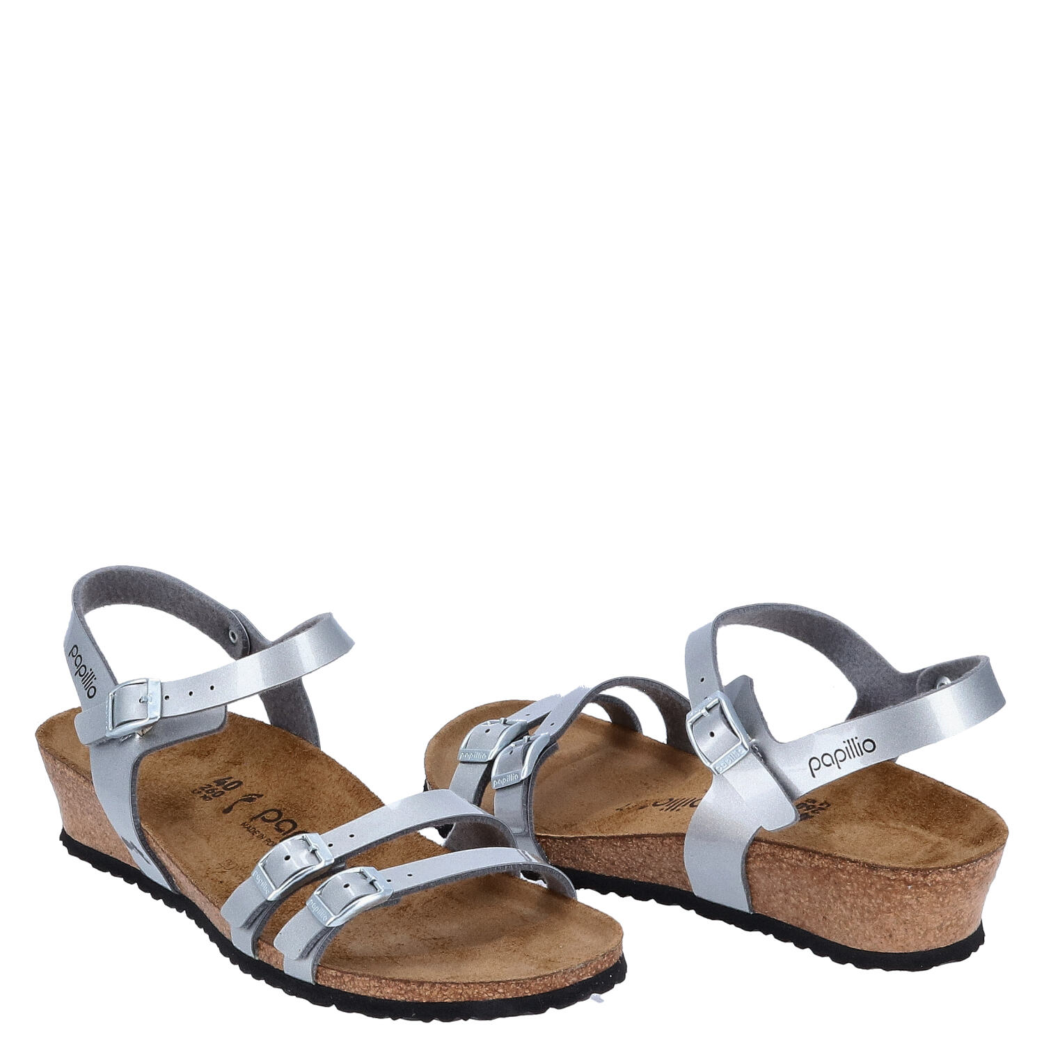 papillio Damenschuhe Größe 40 Lana Metallic silver   Abbildung 2