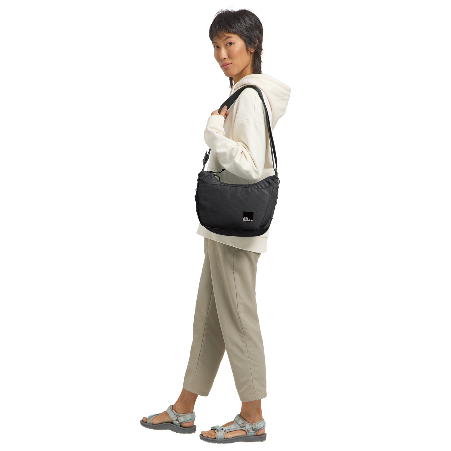 Jack Wolfskin Umhängetasche Rose Black Abbildung 8