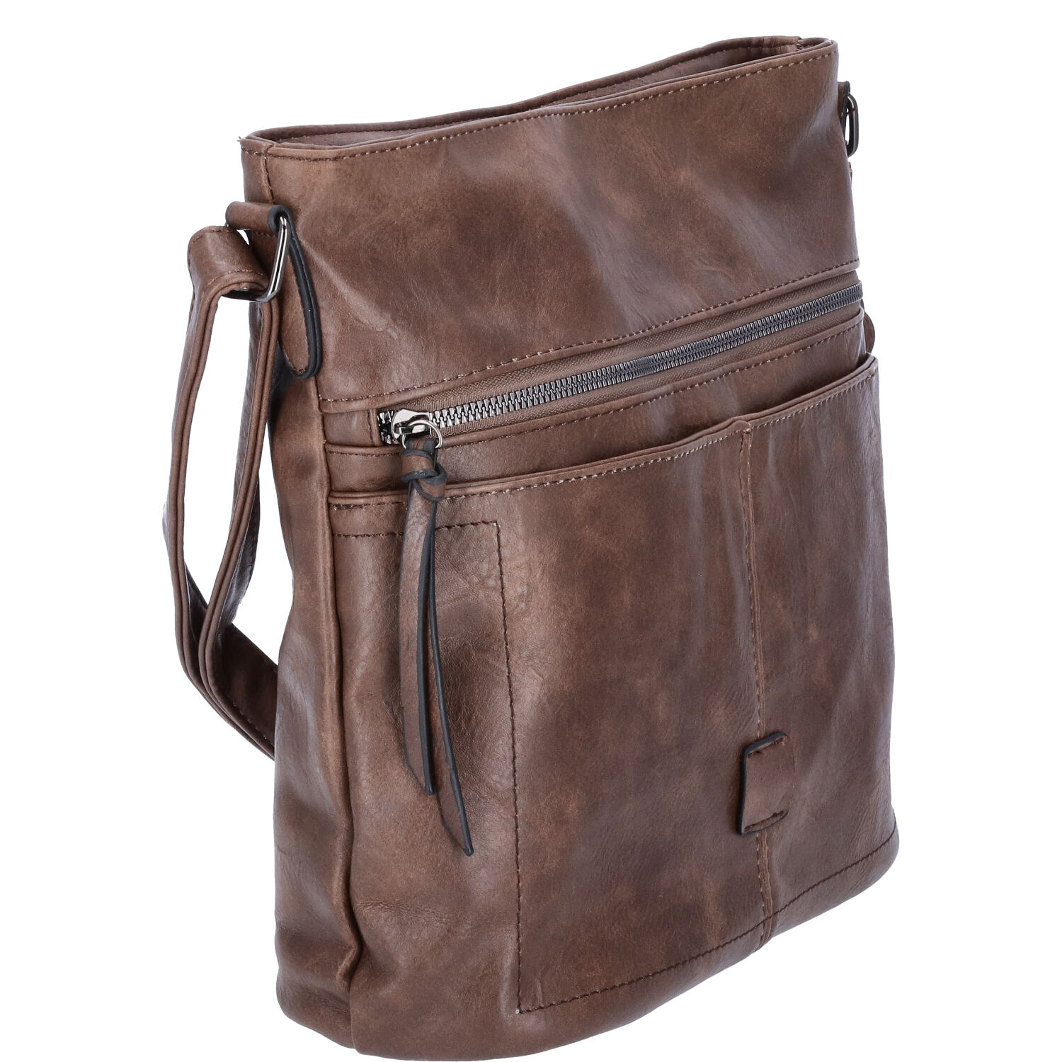 Antonio Damen Handtasche  Cognac Abbildung 2