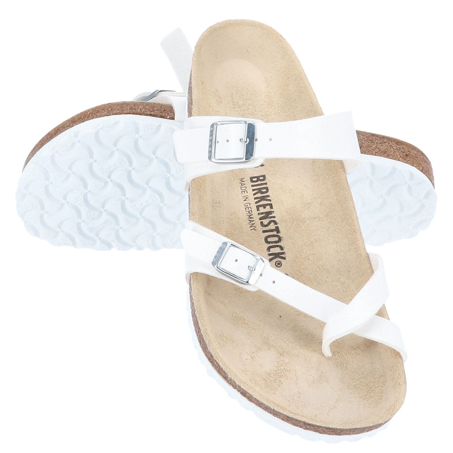 Birkenstock Sandalen Größe 41 Mayari White   Abbildung 1