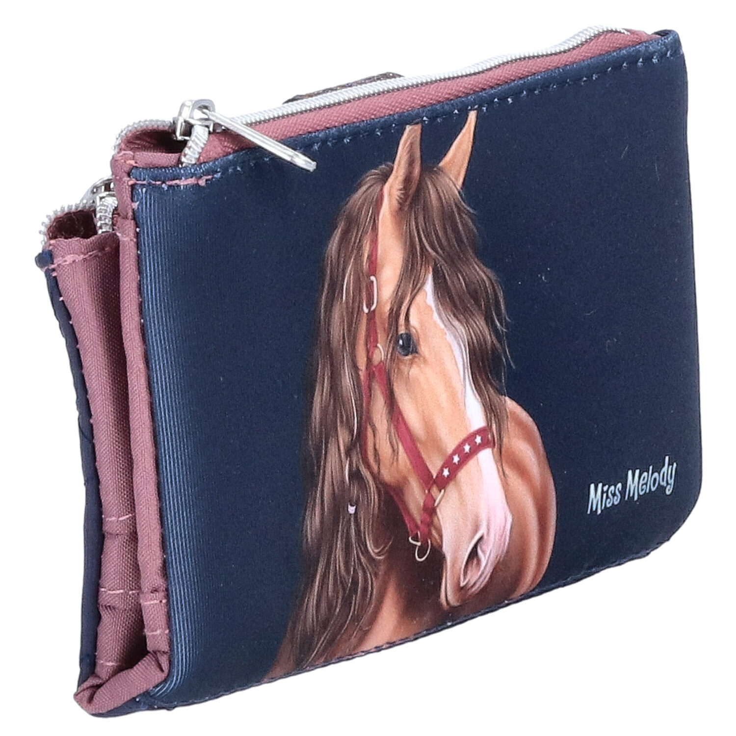 Depesche Portemonnaie mit Herzsteppung Miss Melody GLITTER HORSE 69-navy Abbildung 3 Depesche Portemonnaie mit Herzsteppung Miss Melody GLITTER HORSE 69-navy Abbildung 3