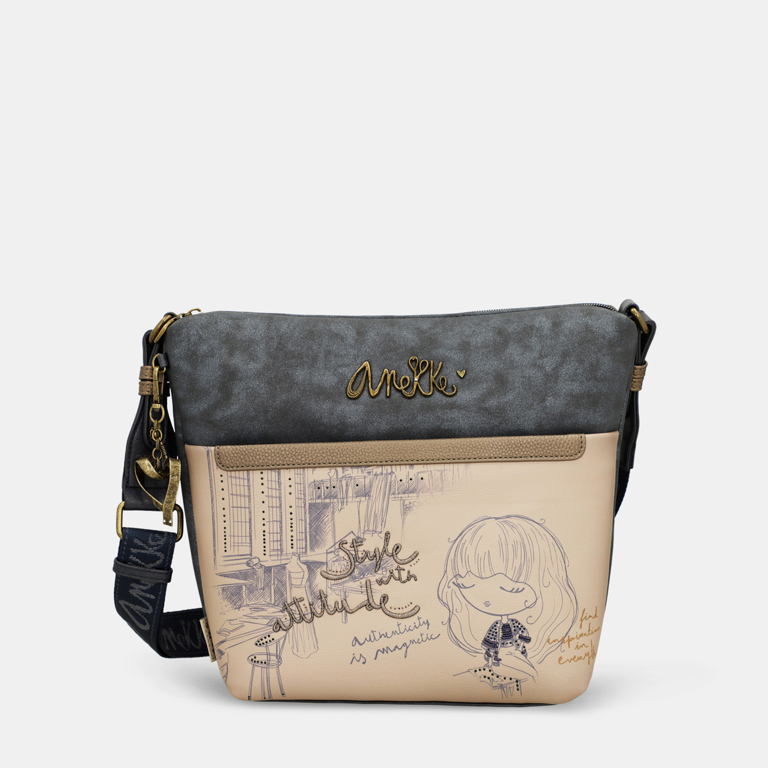 Anekke Damen Umhängetasche Studio multicolor Abbildung 1 Anekke Damen Umhängetasche Studio multicolor Abbildung 1