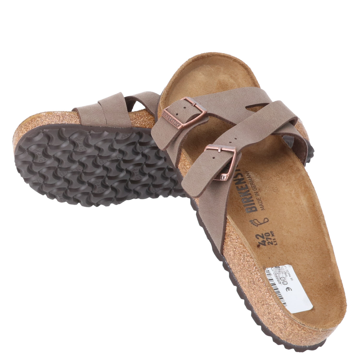 Birkenstock Sandalen Größe 42 Yao Balance Mocha   Abbildung 1