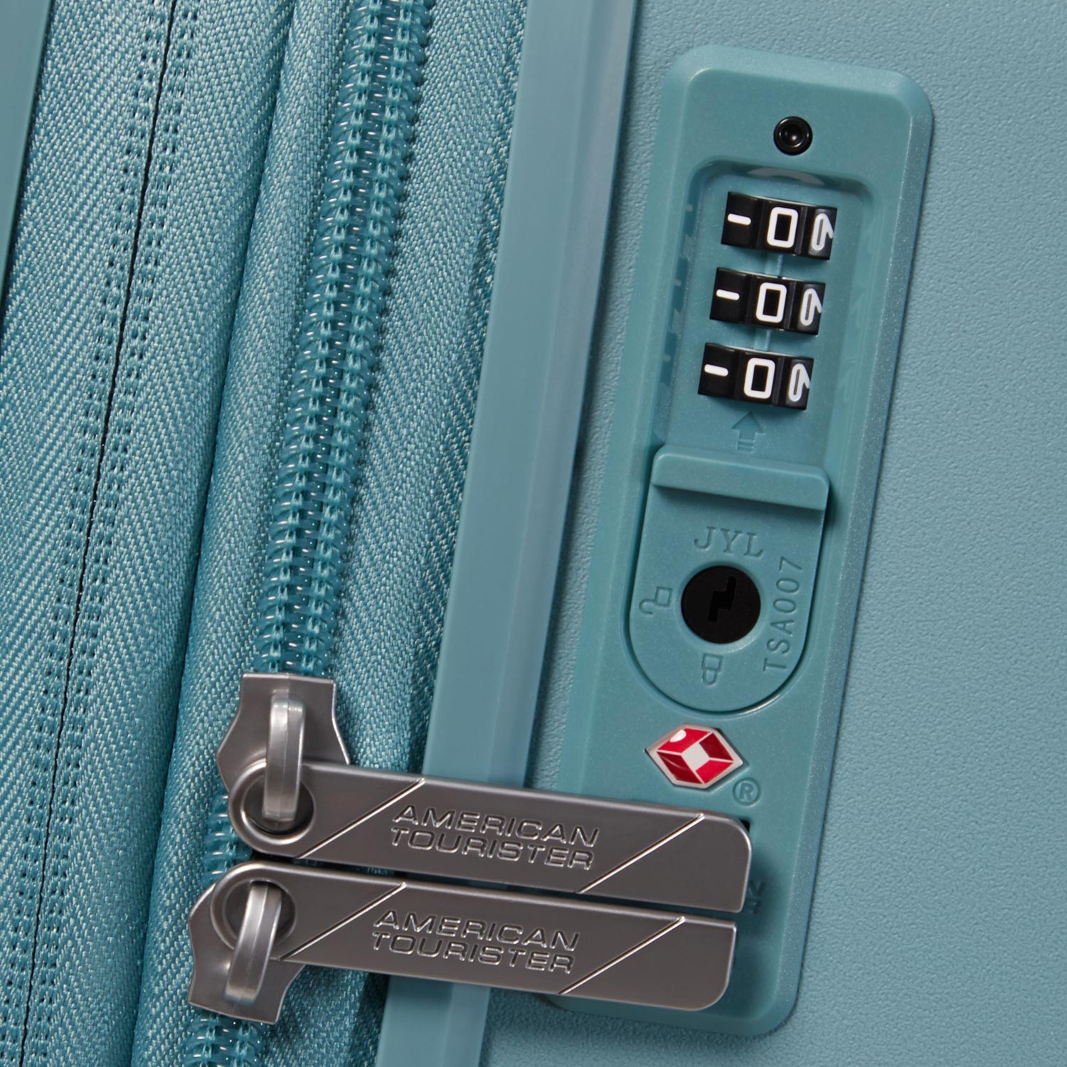 American Tourister 4 Rollen Spinner 77cm EXP. Neovibe Muted Mint Abbildung 9