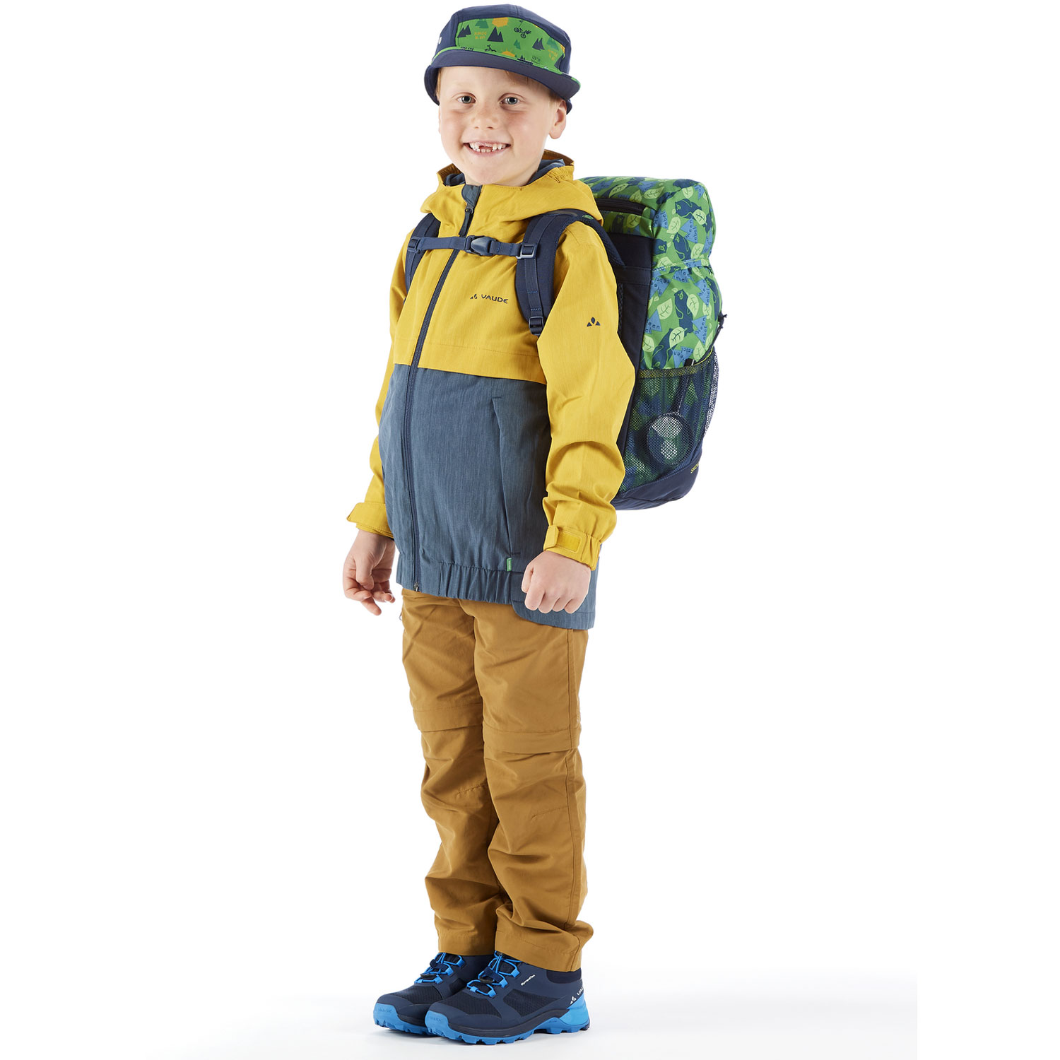 Vaude Kinderrucksack Puck 14 parrot green/eclipse Abbildung 4