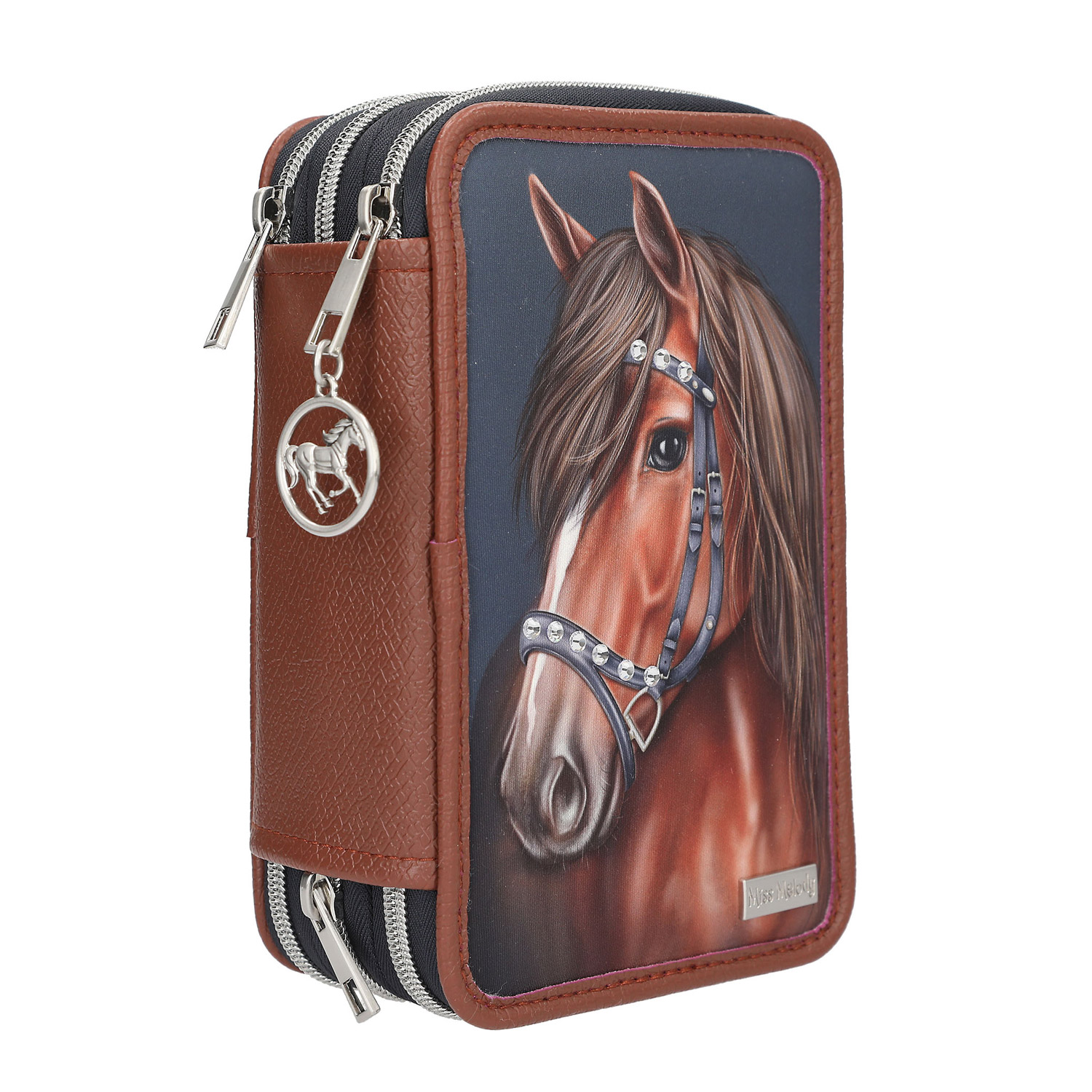 Depesche 3-Fach Federtasche Miss Melody LUXURY HORSE Abbildung 3
