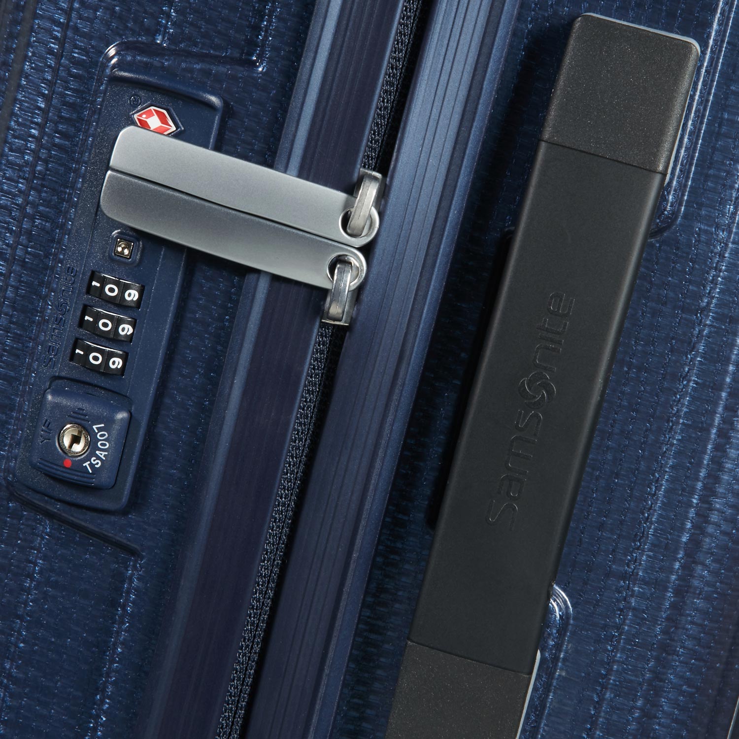 Samsonite Trolley mit 4 Rollen 81cm Lite-Box deep blue Abbildung 4