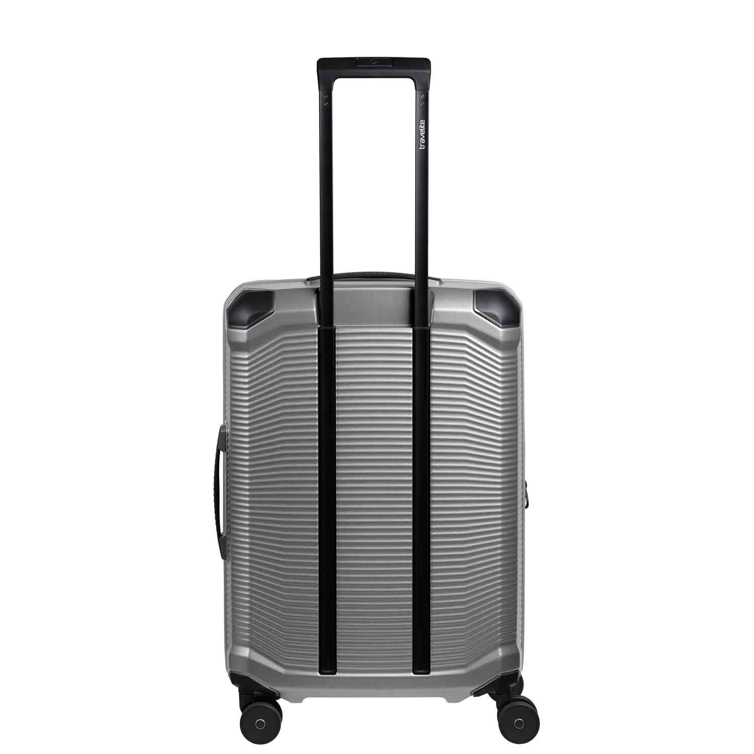 Travelite 4-Rad Trolley M MILLENNIUM silver Abbildung 2