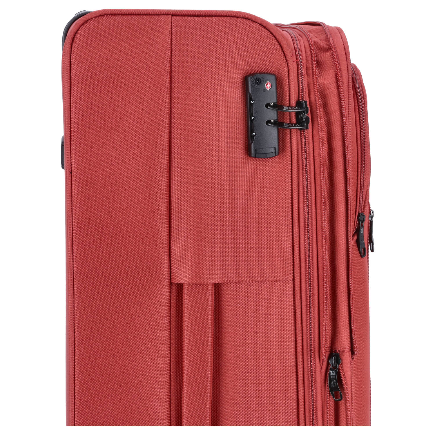 TheTrueC 4 Rollen Koffer 3er Set  S/M/L Kopenhagen Rostfarbe Abbildung 5