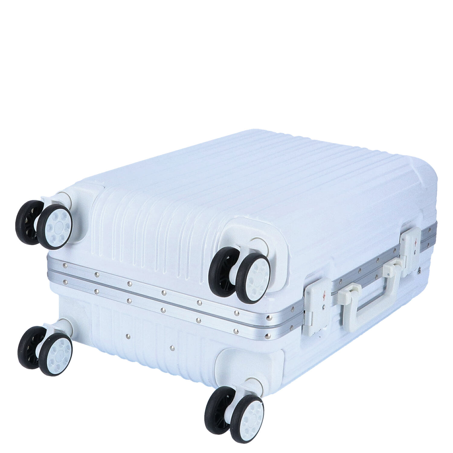TheTrueC 4-Rad Trolley 55cm Alu-Rahmen London weiß Abbildung 5