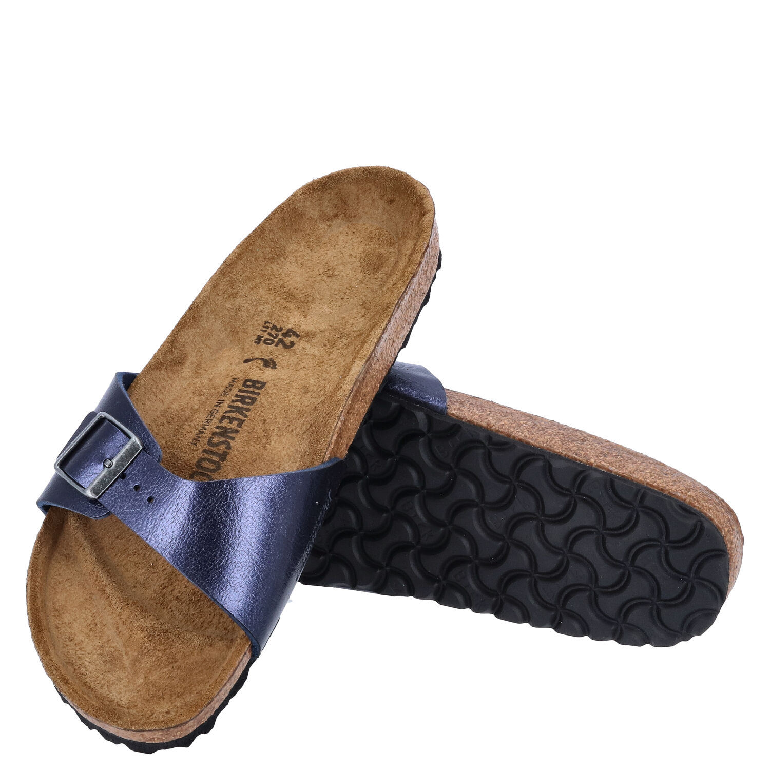 Birkenstock Sandalen Größe 42 Madrid BS Graceful Midnight Blue   Abbildung 1