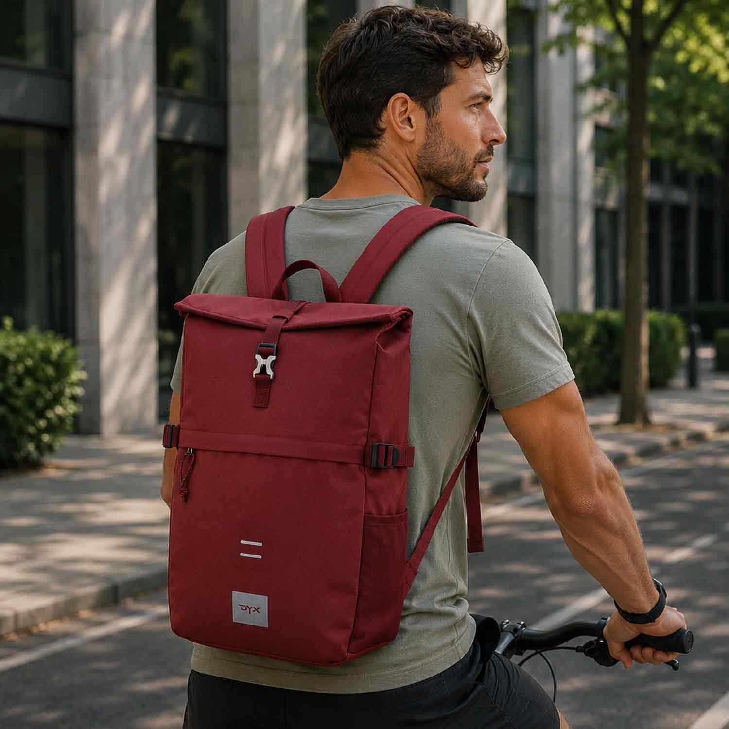 DYX Rucksack Yong Style Reflection II rot Abbildung 2