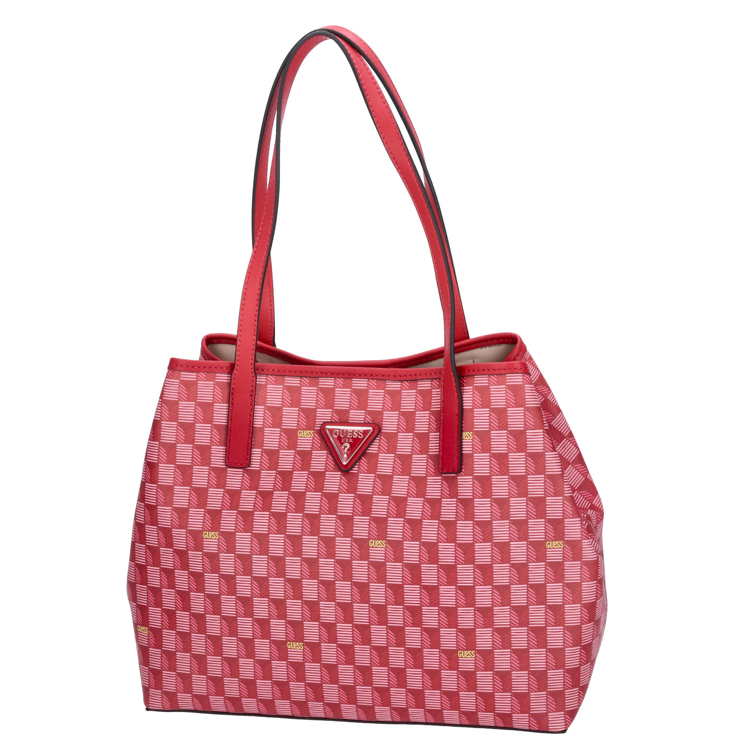 GUESS Damen Shopper Vikky Cherry Logo Abbildung 1