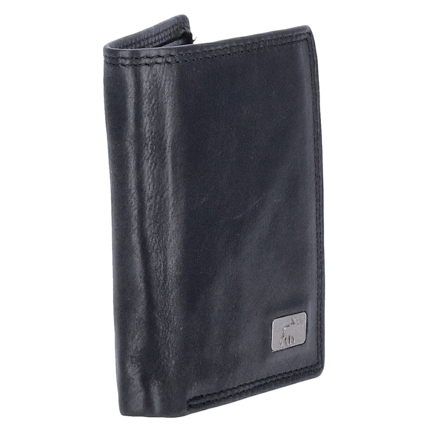 The Skandinavian Brand Herren Lederbörse hoch klein  Black Abbildung 3