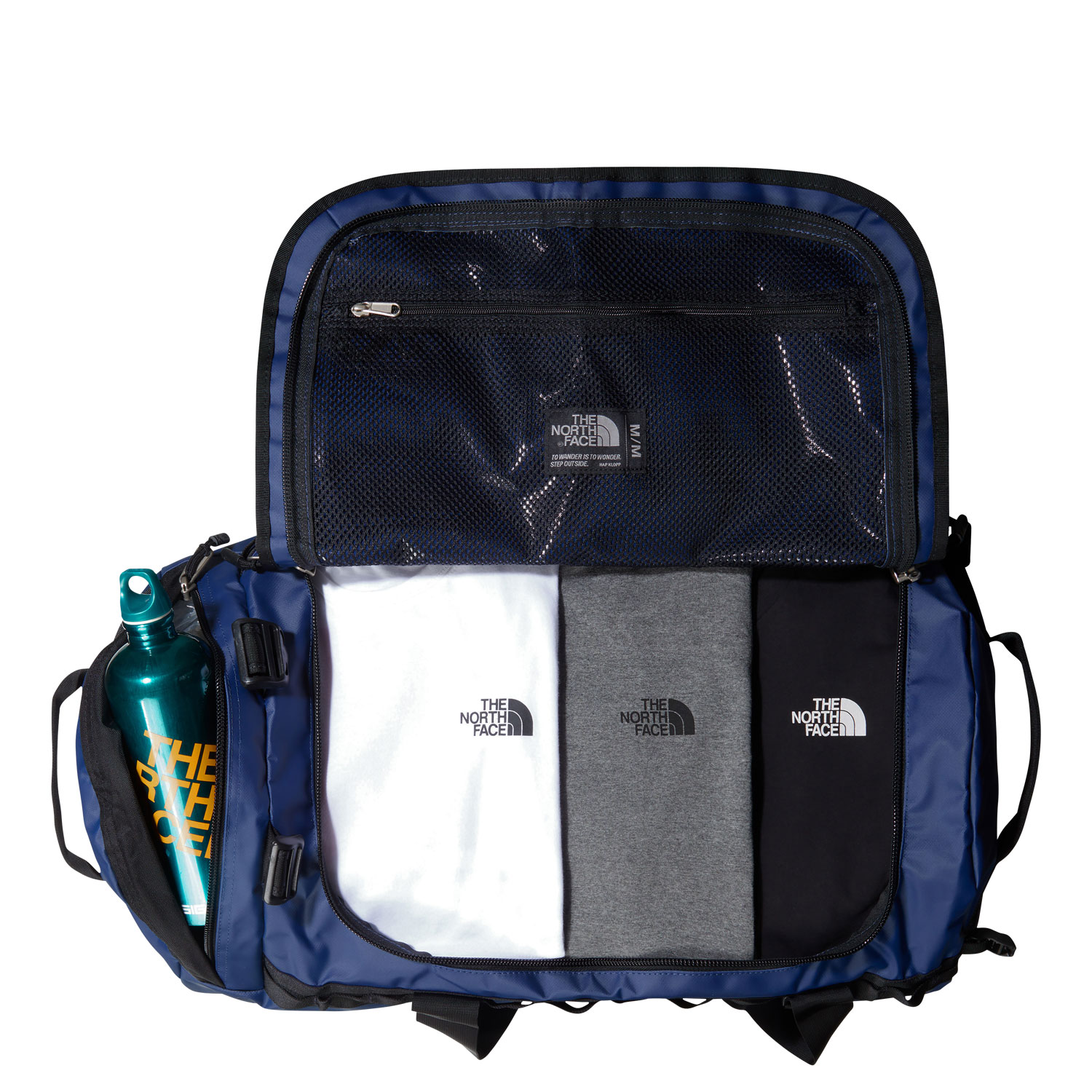 The North Face Reisetasche/Rucksack Base Camp Duffel M Summit Navy-TNF Black Abbildung 3 The North Face Reisetasche/Rucksack Base Camp Duffel M Summit Navy-TNF Black Abbildung 3