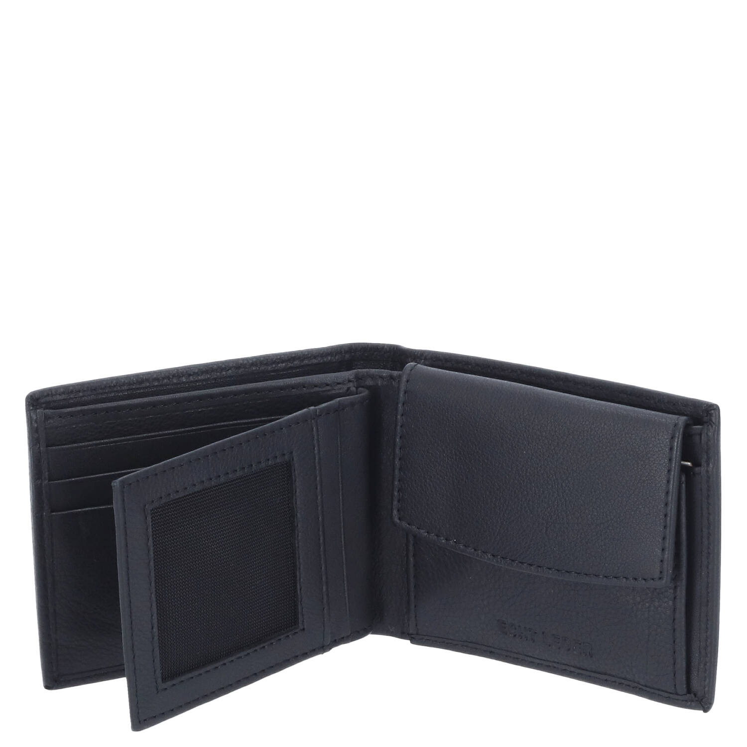 The Skandinavian Brand Leder Geldbörsen - Black Abbildung 3