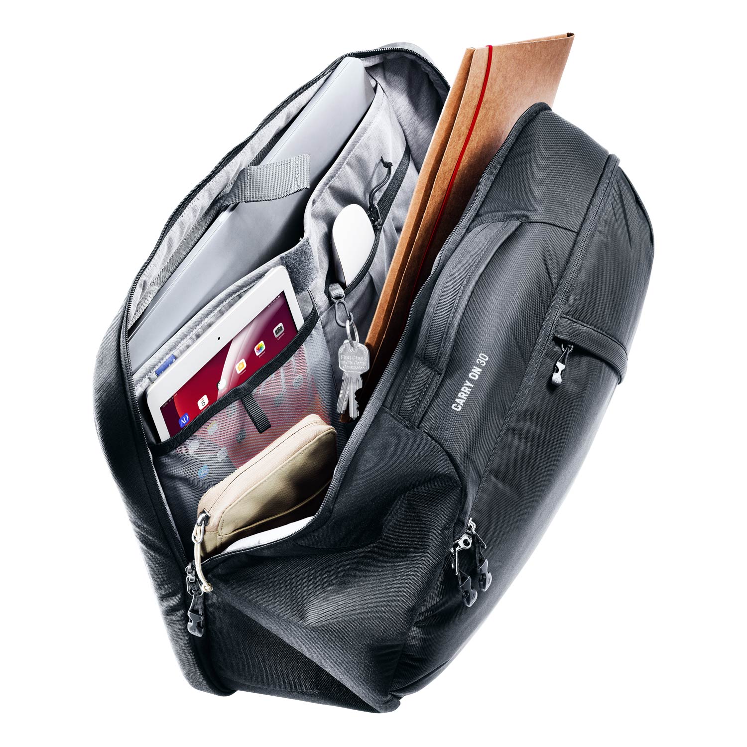 Deuter Rucksack Carry On 30 Black Abbildung 6