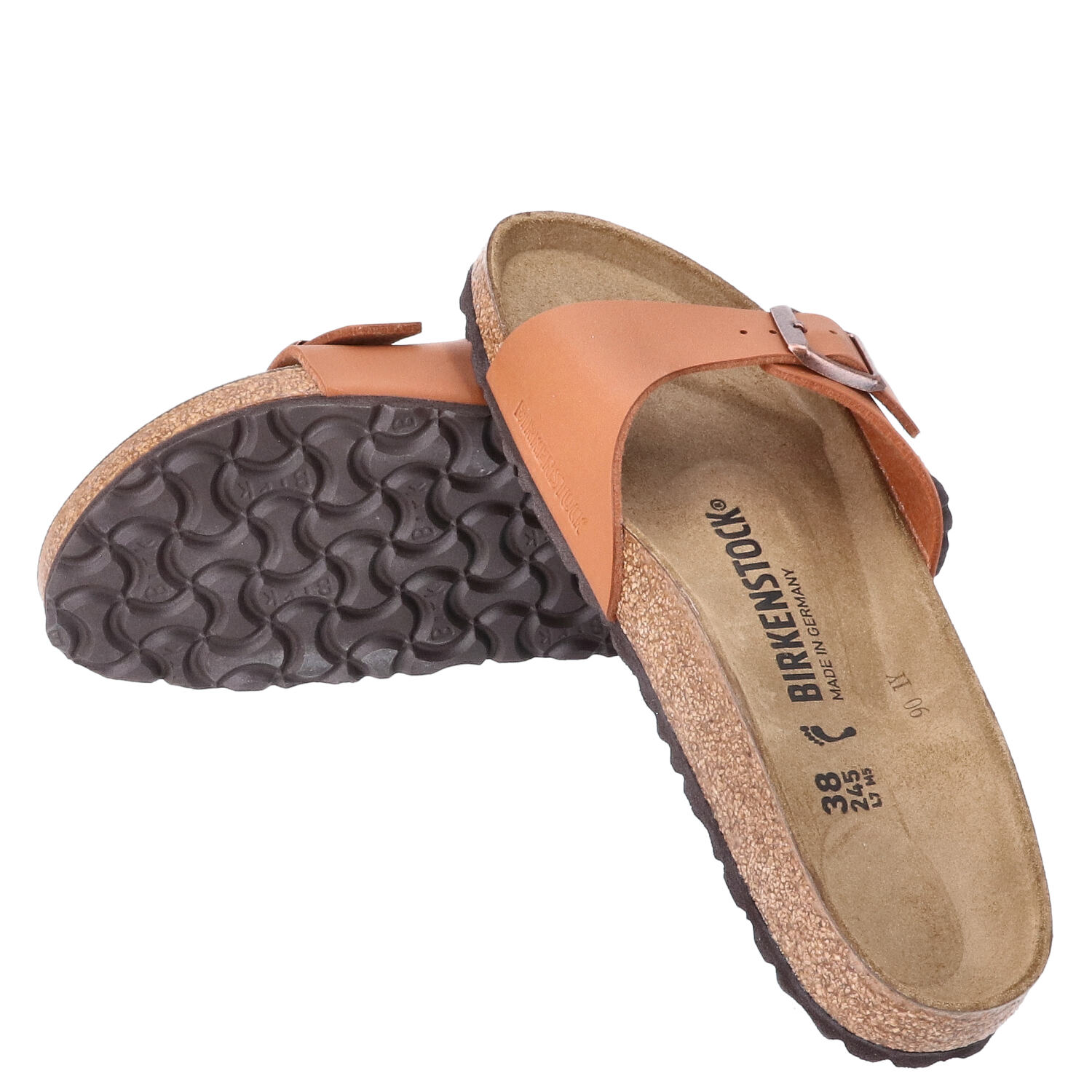 Birkenstock Sandalen Größe 38 Madrid BS Ginger Brown   Abbildung 1